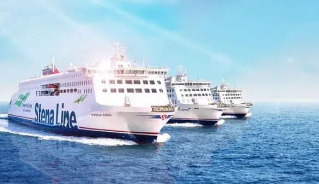 Selection of 3 Stena Line boats